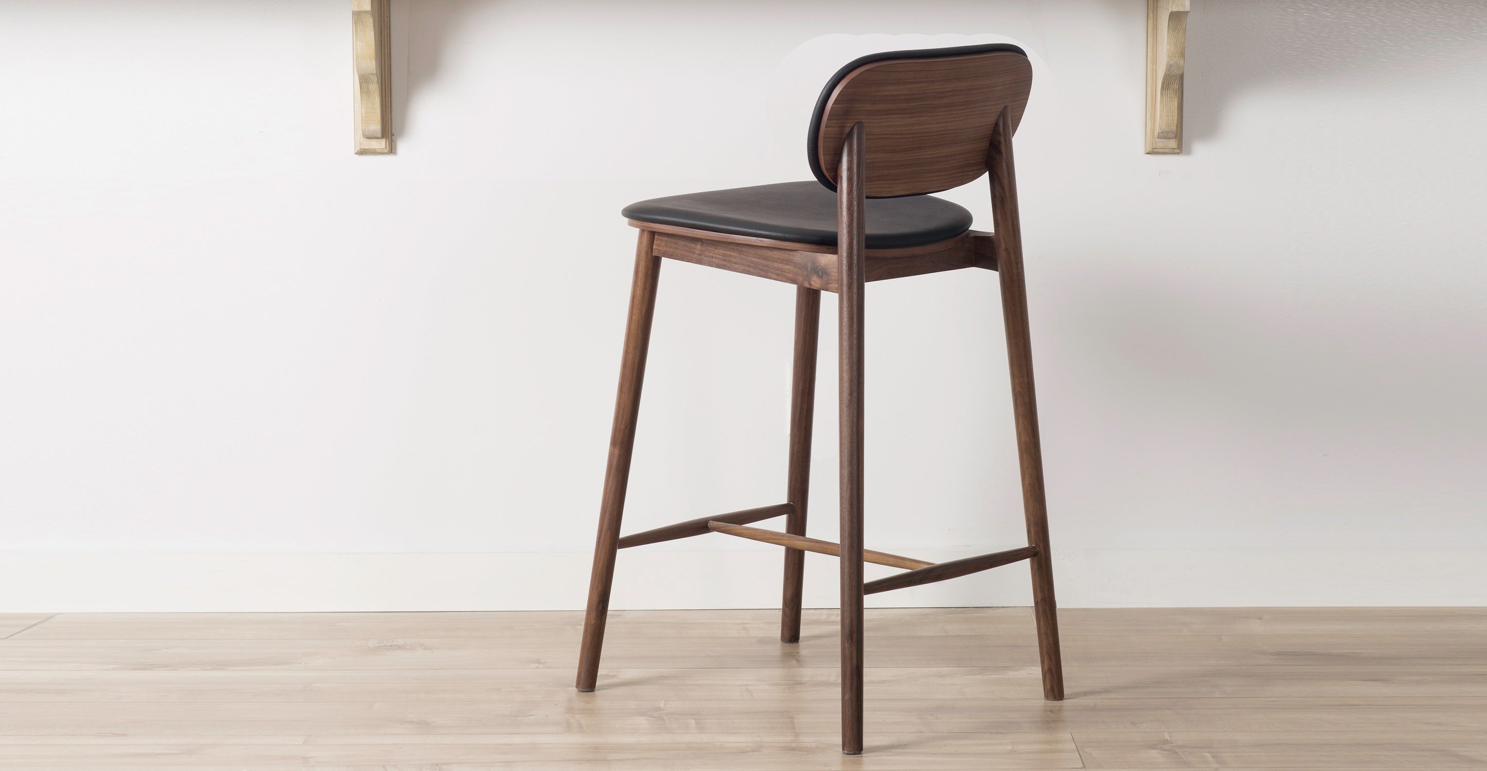 Bonato Leather Counter Stool