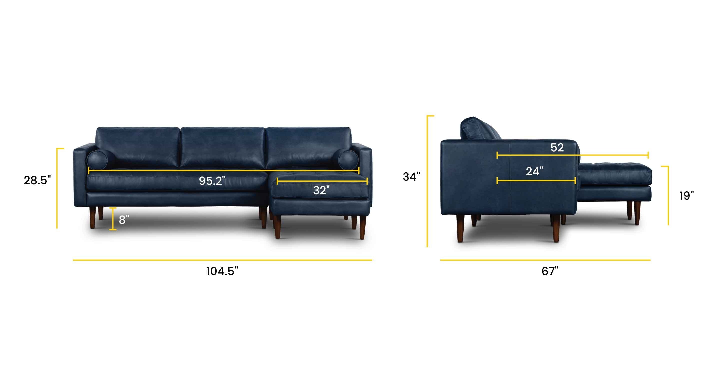 Napa Right-Facing Sectional Sofa