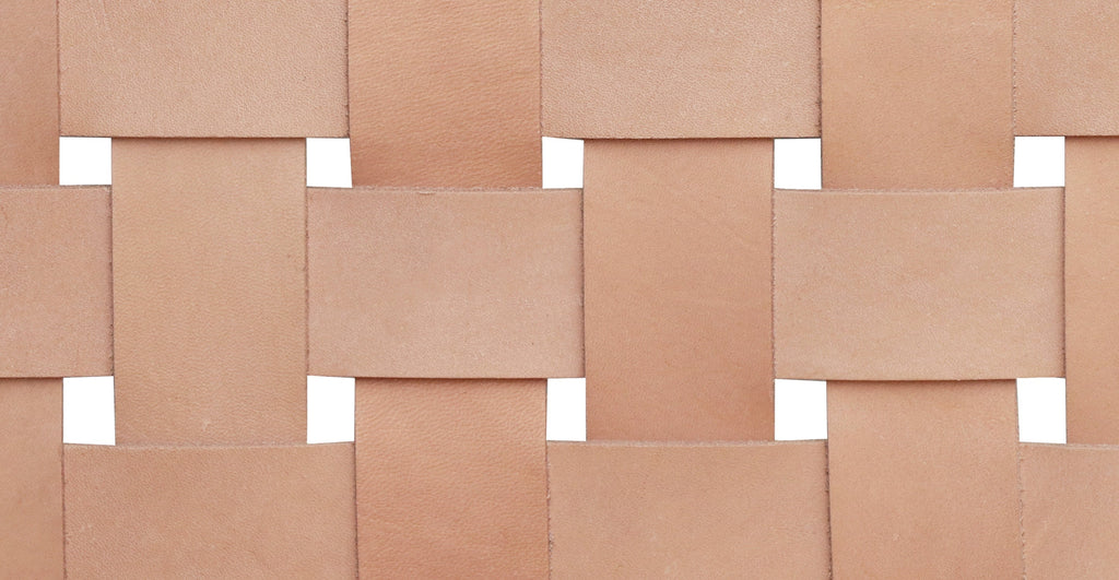 Banda Teak & Leather Counter Height Stool