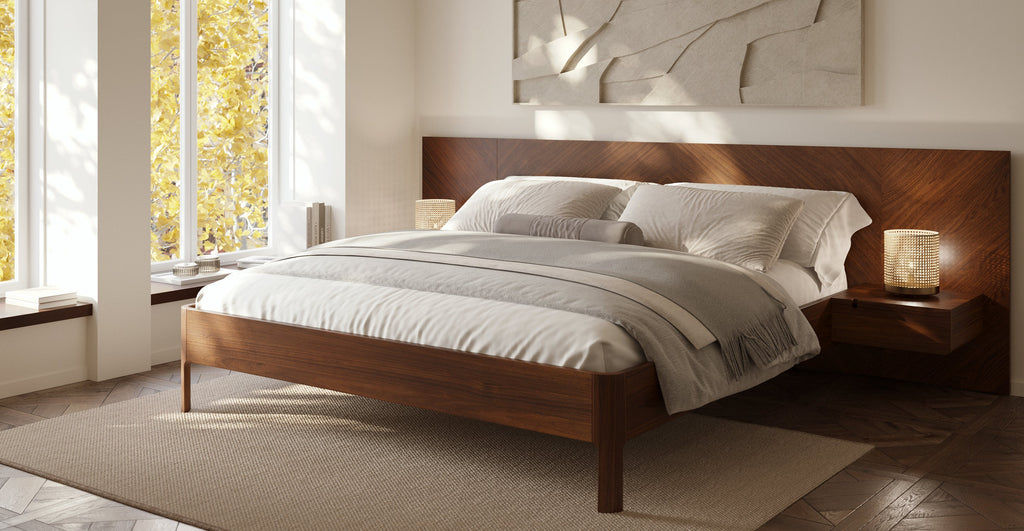 Amalfi Low Profile Bed with Nightstands