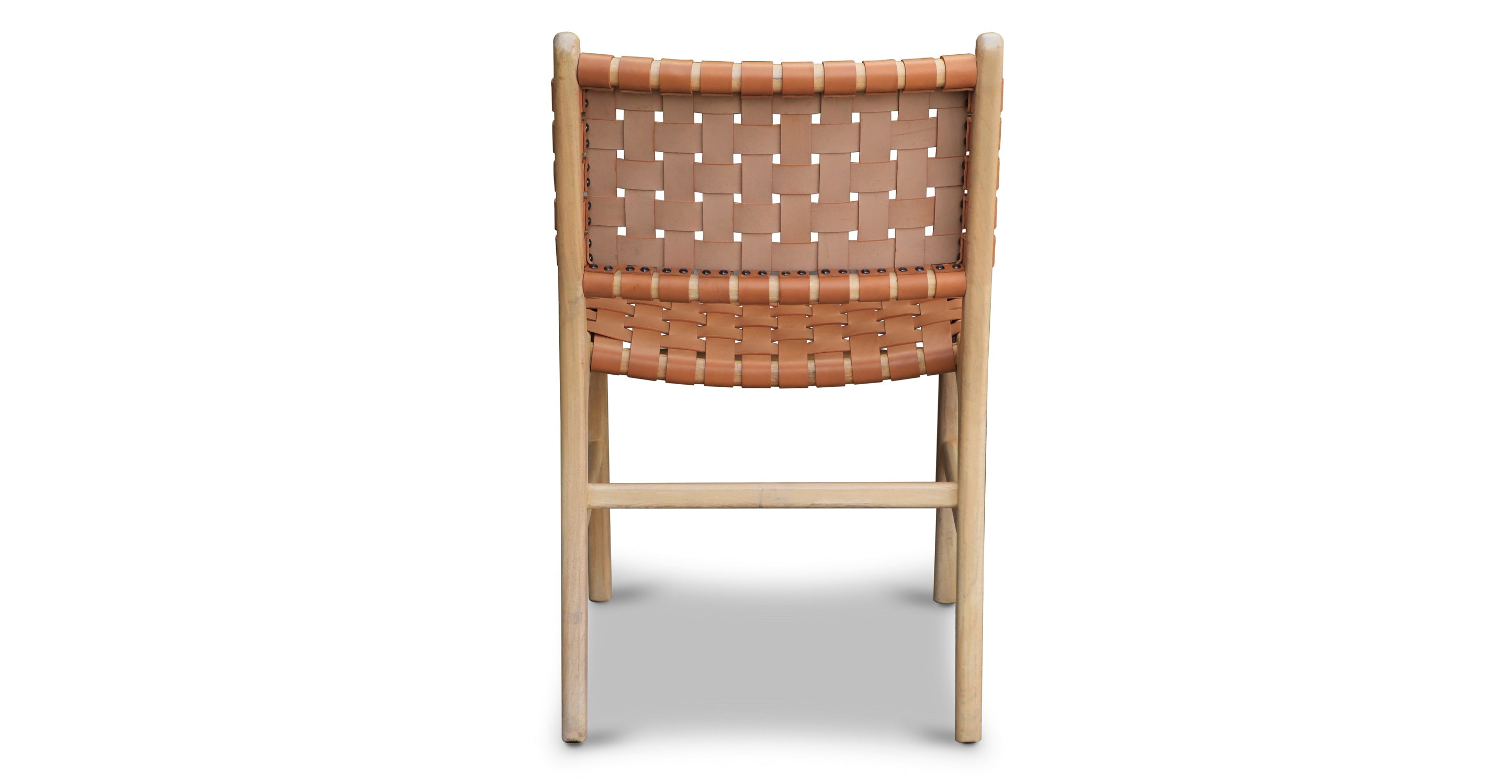 Banda Teak & Leather Dining Chair