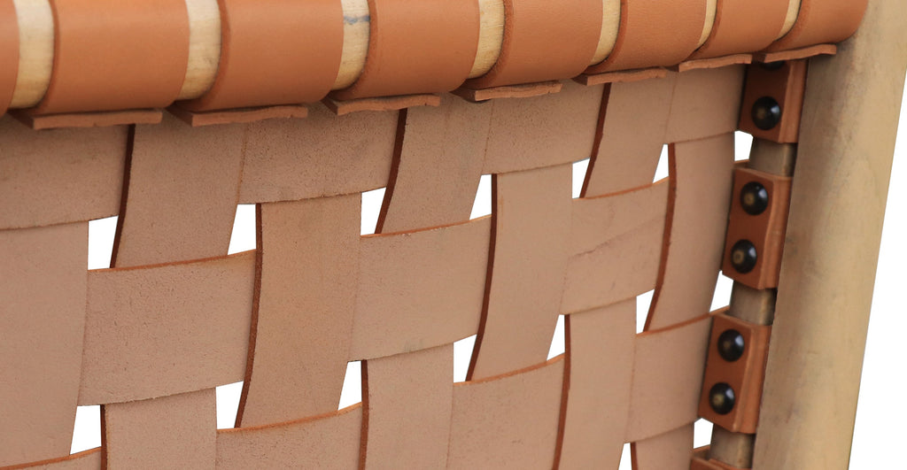 Banda Teak & Leather Dining Chair