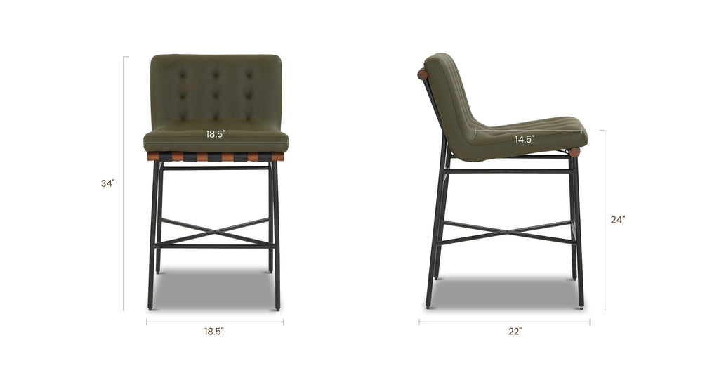 Boswin 24" Counter Height Stool