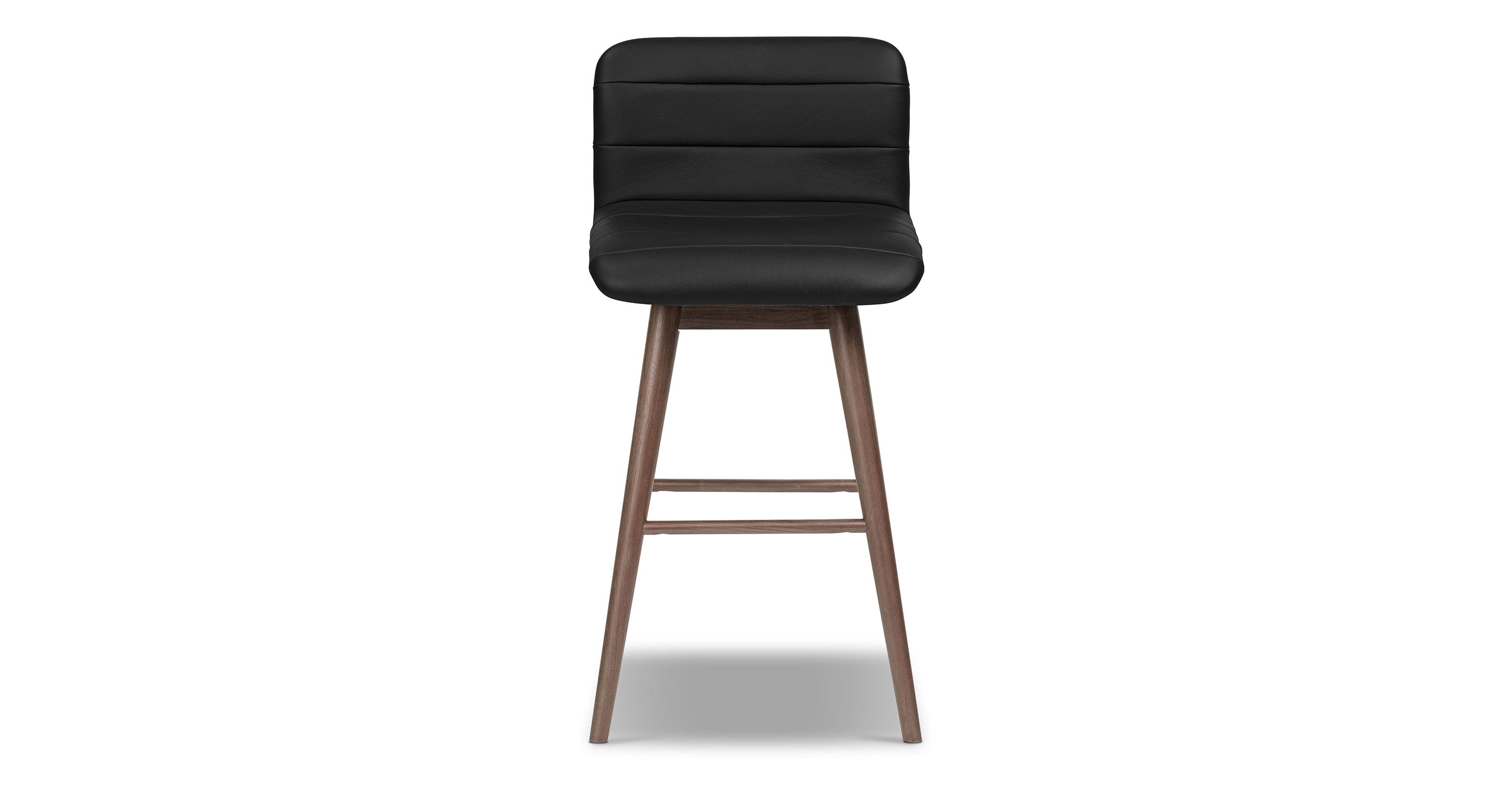 Bassano Leather Swivel Counter Stool