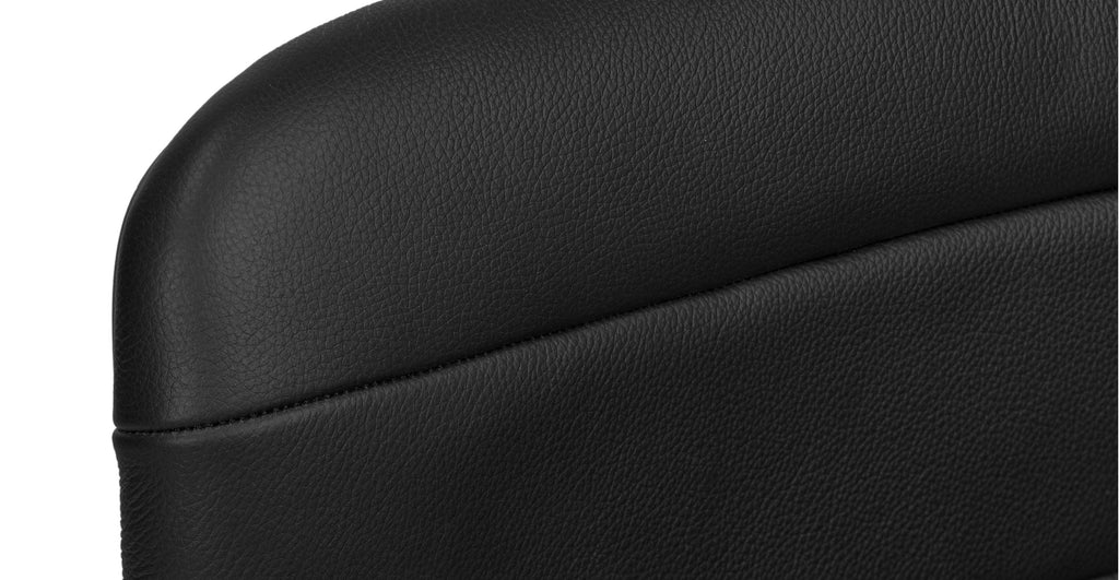 Bassano Leather Swivel Counter Stool