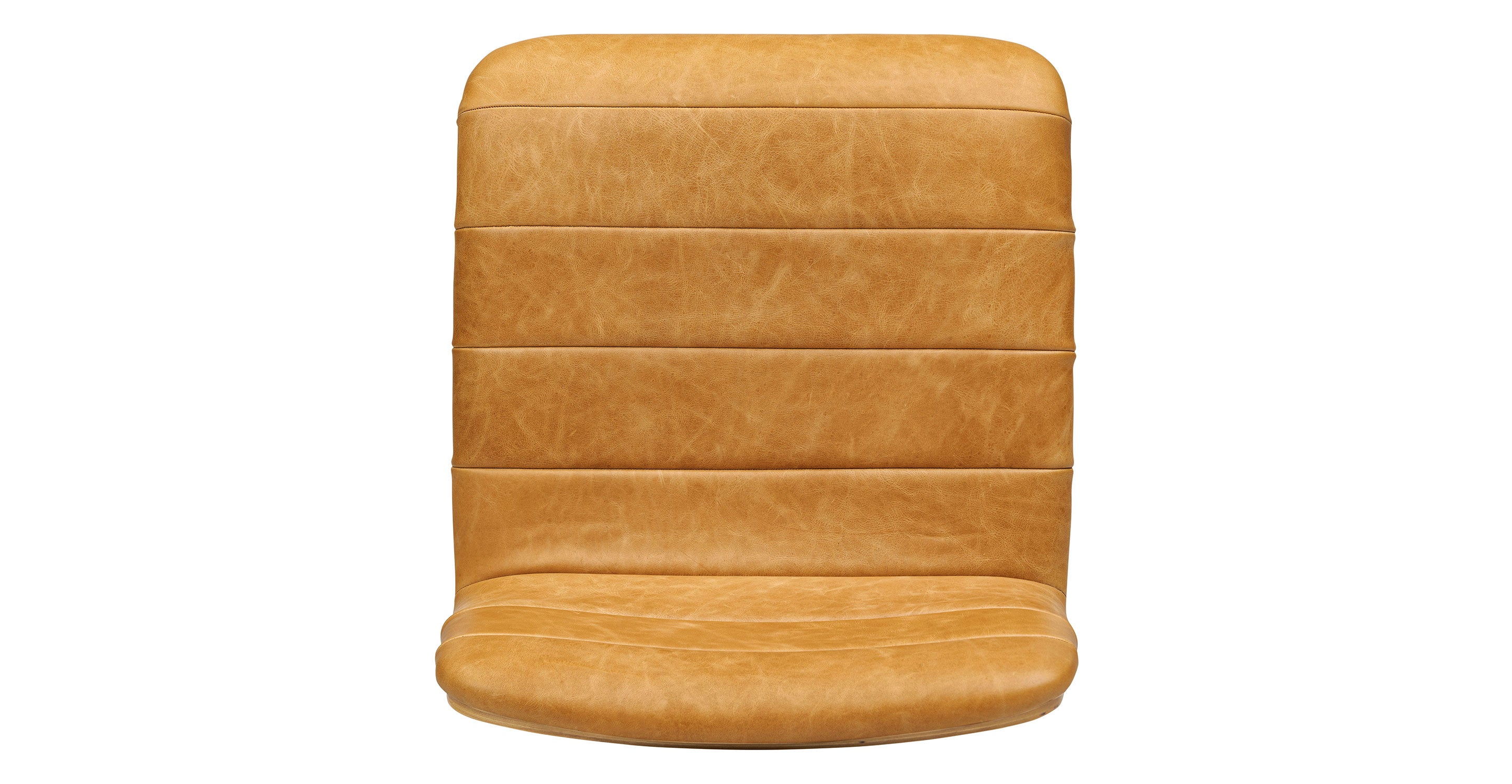 Bassano Leather Swivel Counter Stool