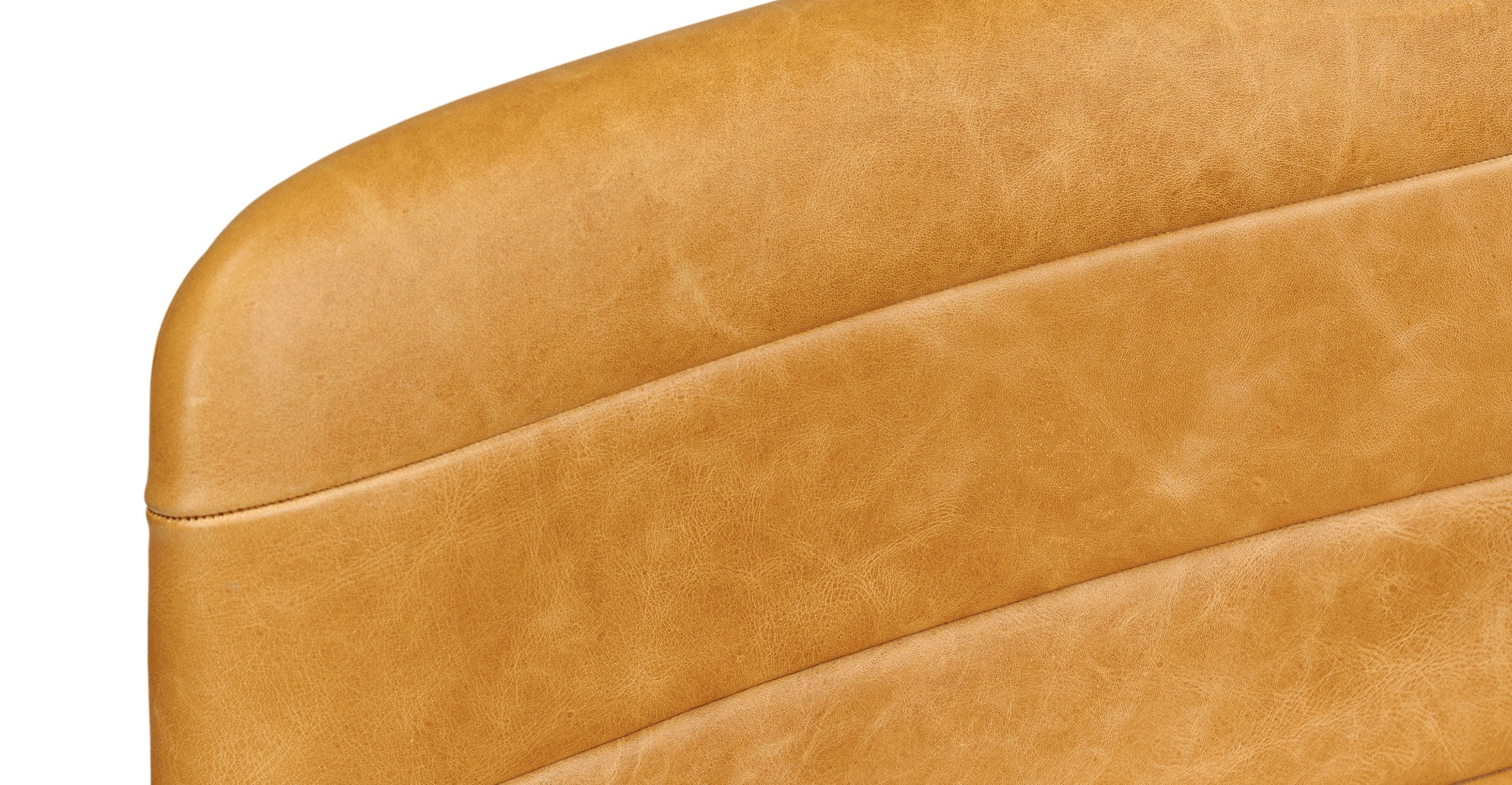 Bassano Leather Swivel Counter Stool