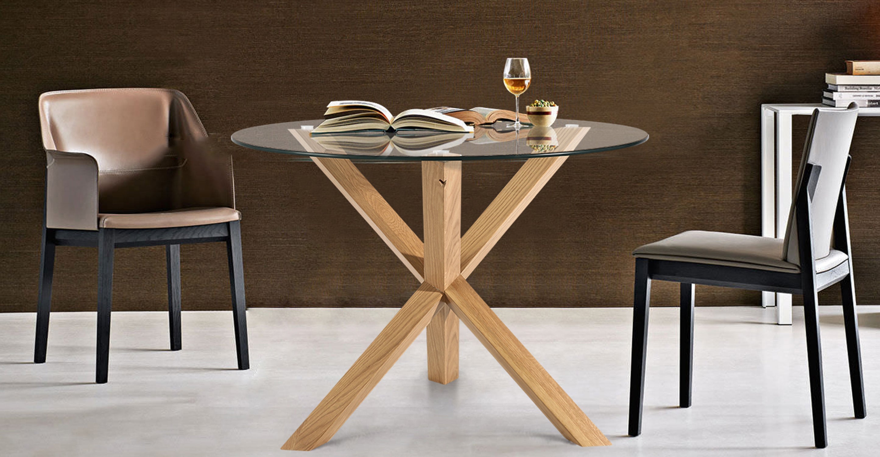 Kennedy Round Dining Table (37.4")