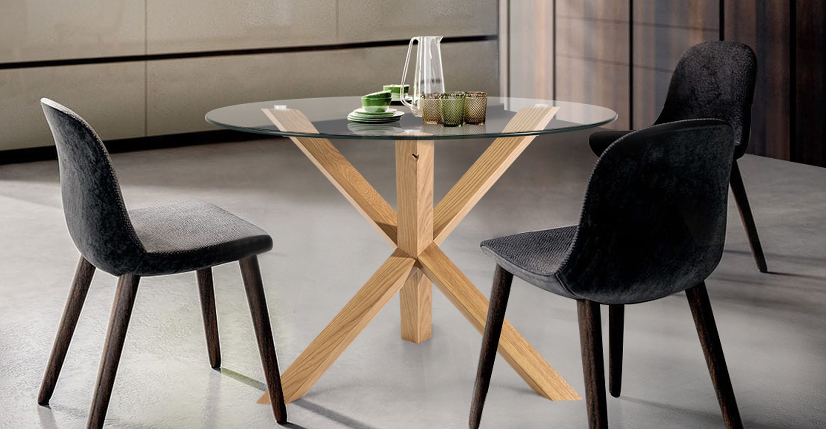 Kennedy Round Dining Table (37.4")