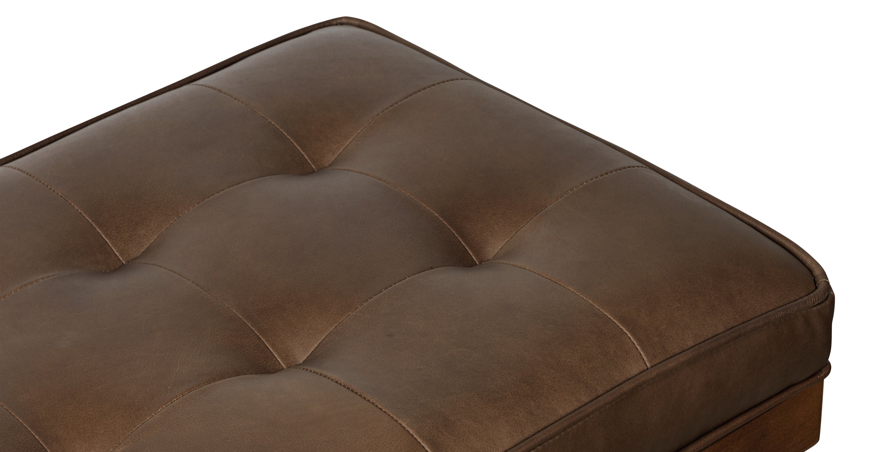 Luca Leather Bench