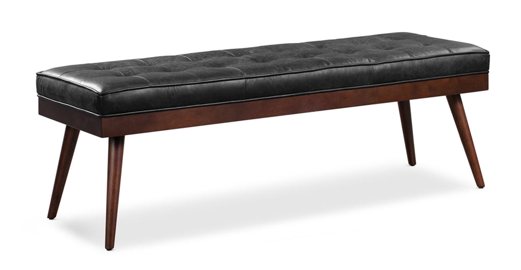Luca Leather Bench