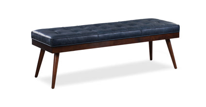 Luca Leather Bench