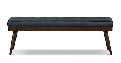 Luca Leather Bench