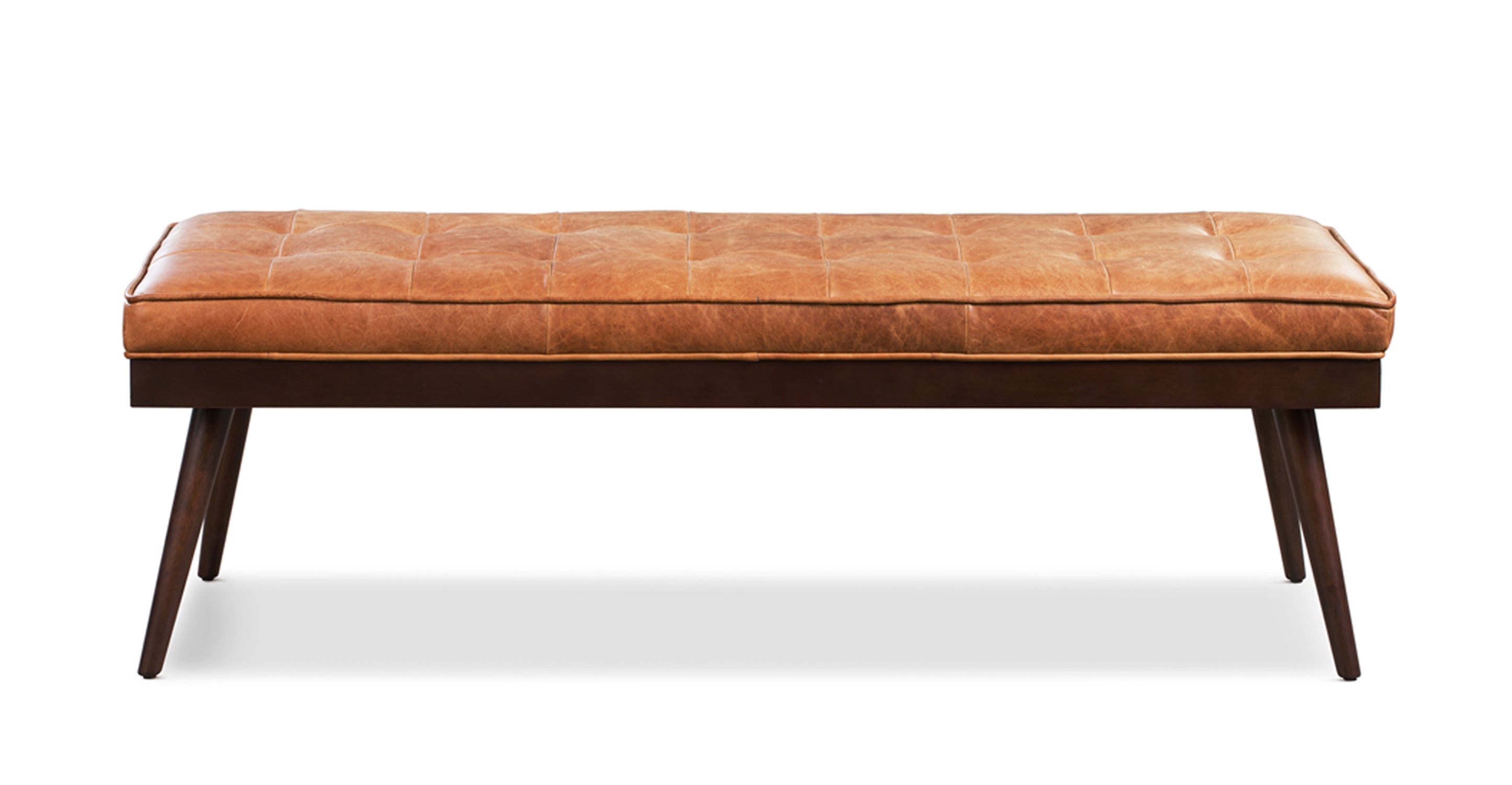 Luca Leather Bench