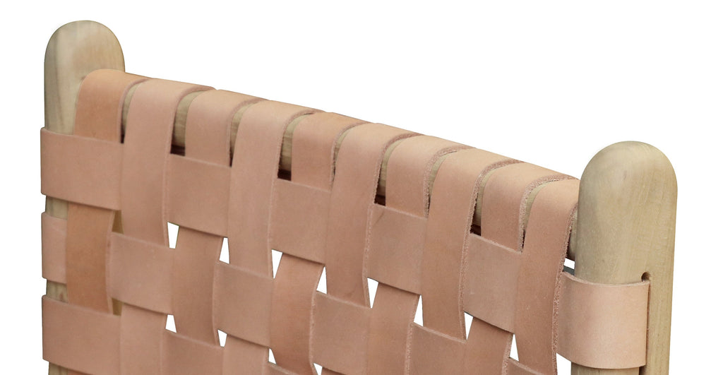 Banda Teak & Leather Dining Chair