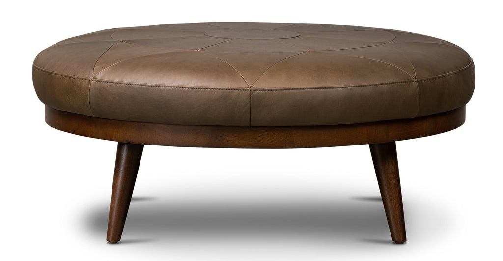 Gio Leather Ottoman