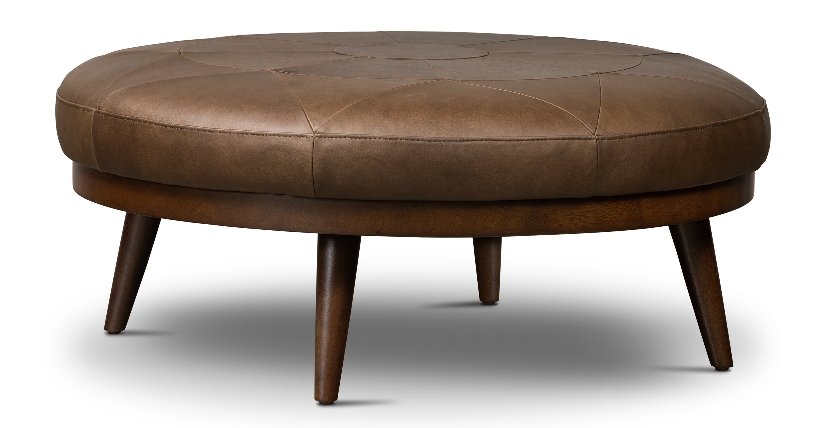 Gio Leather Ottoman