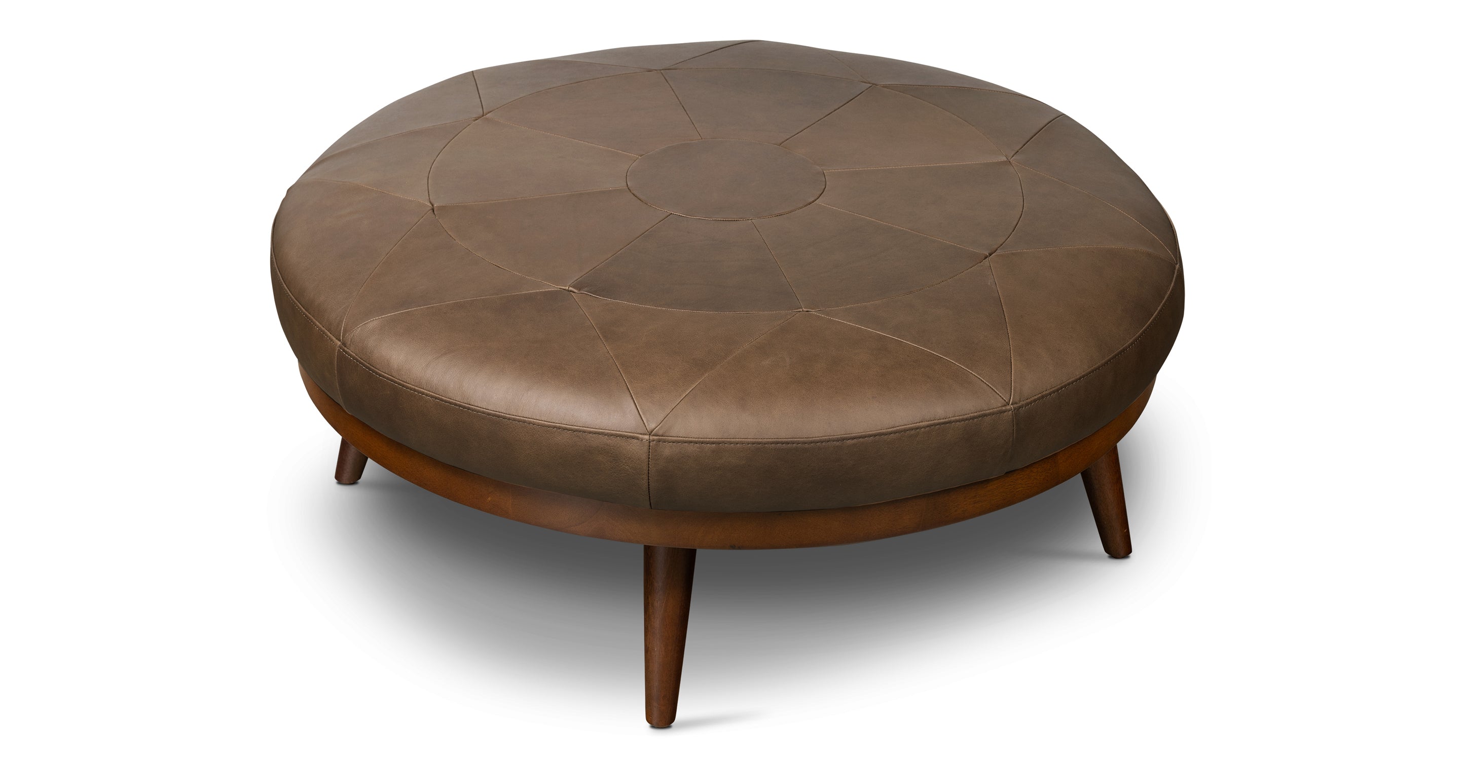 Gio Leather Ottoman
