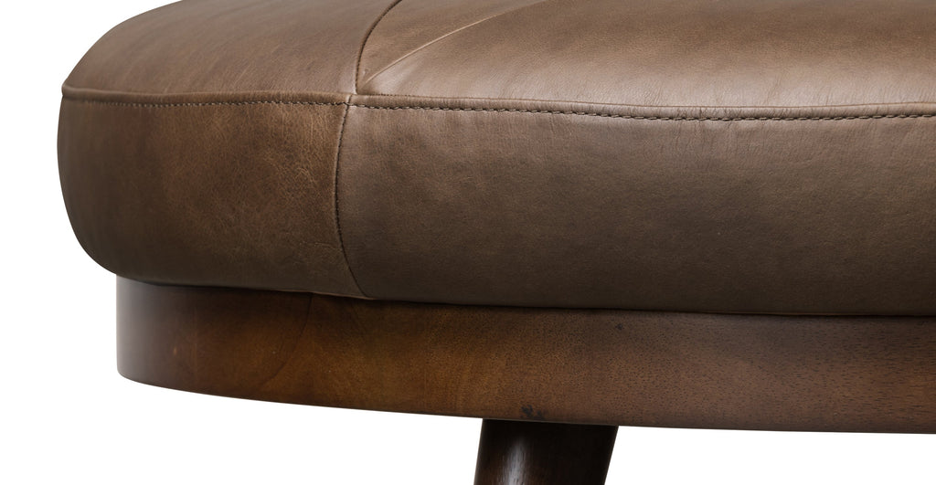 Gio Leather Ottoman