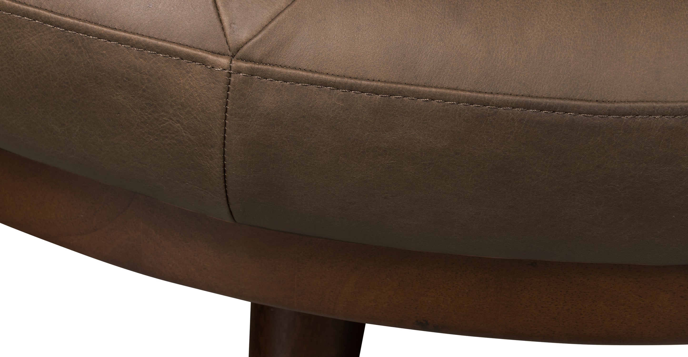 Gio Leather Ottoman