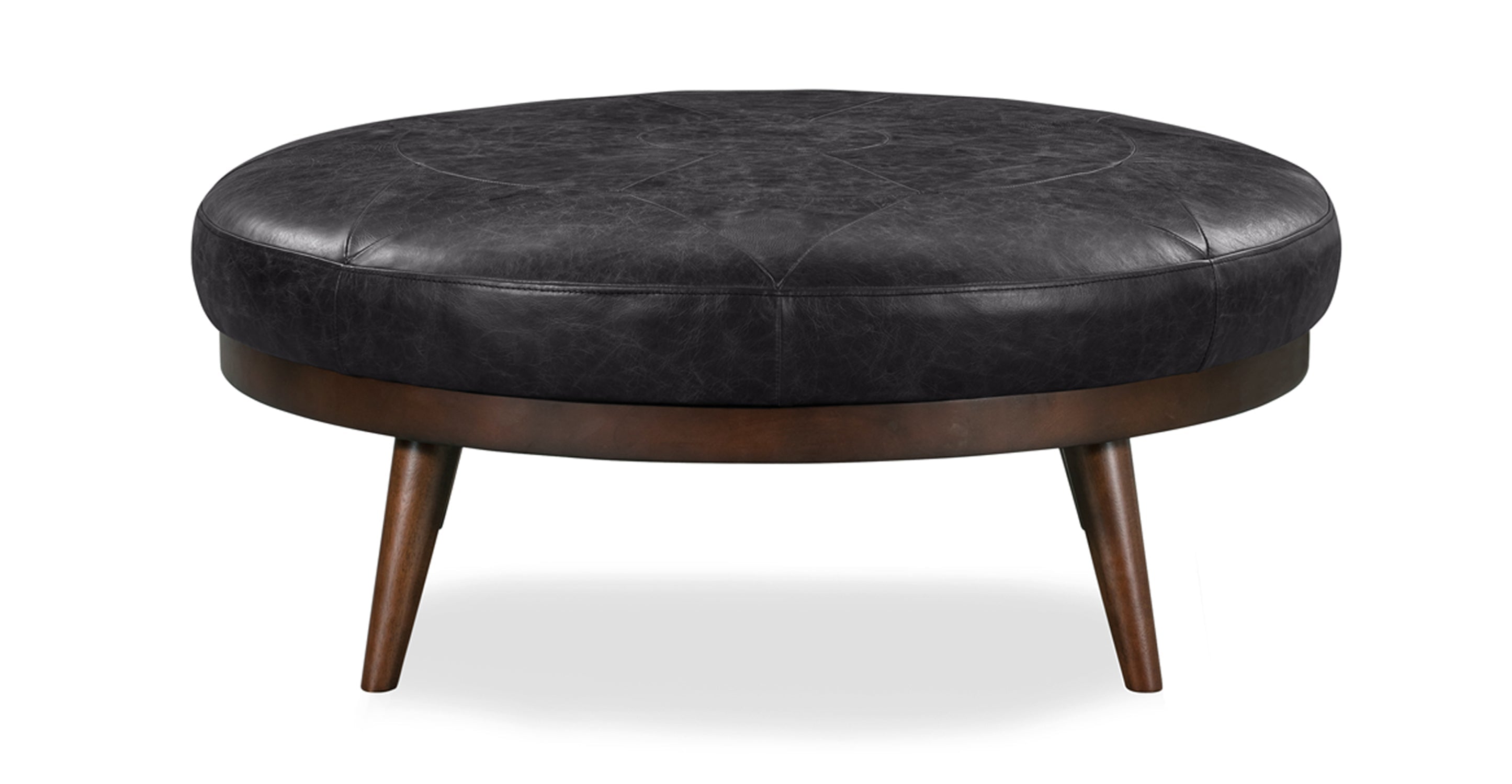 Gio Leather Ottoman