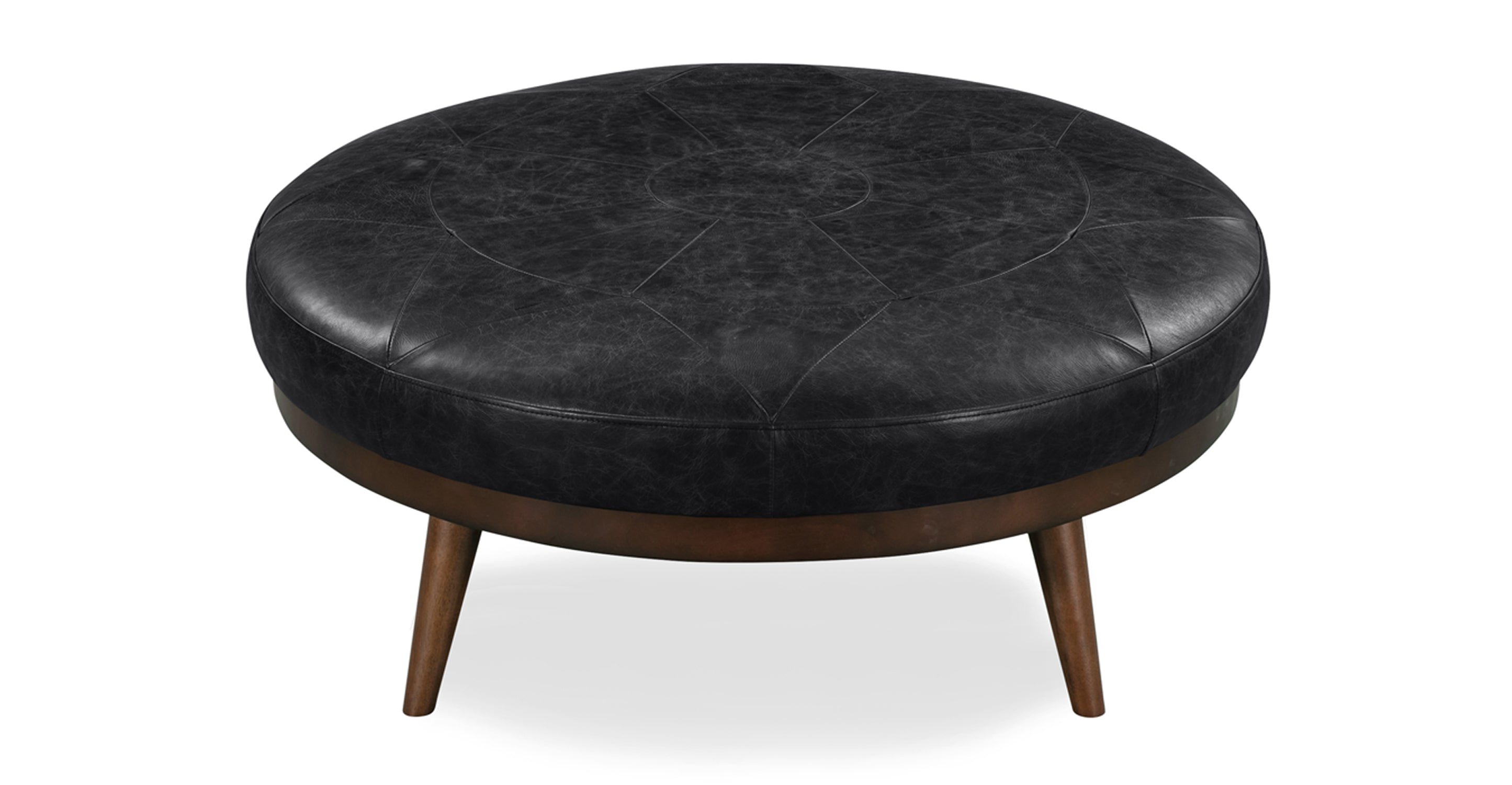 Gio Leather Ottoman