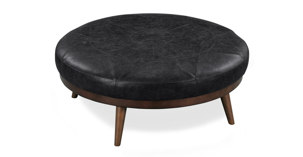 Gio Leather Ottoman