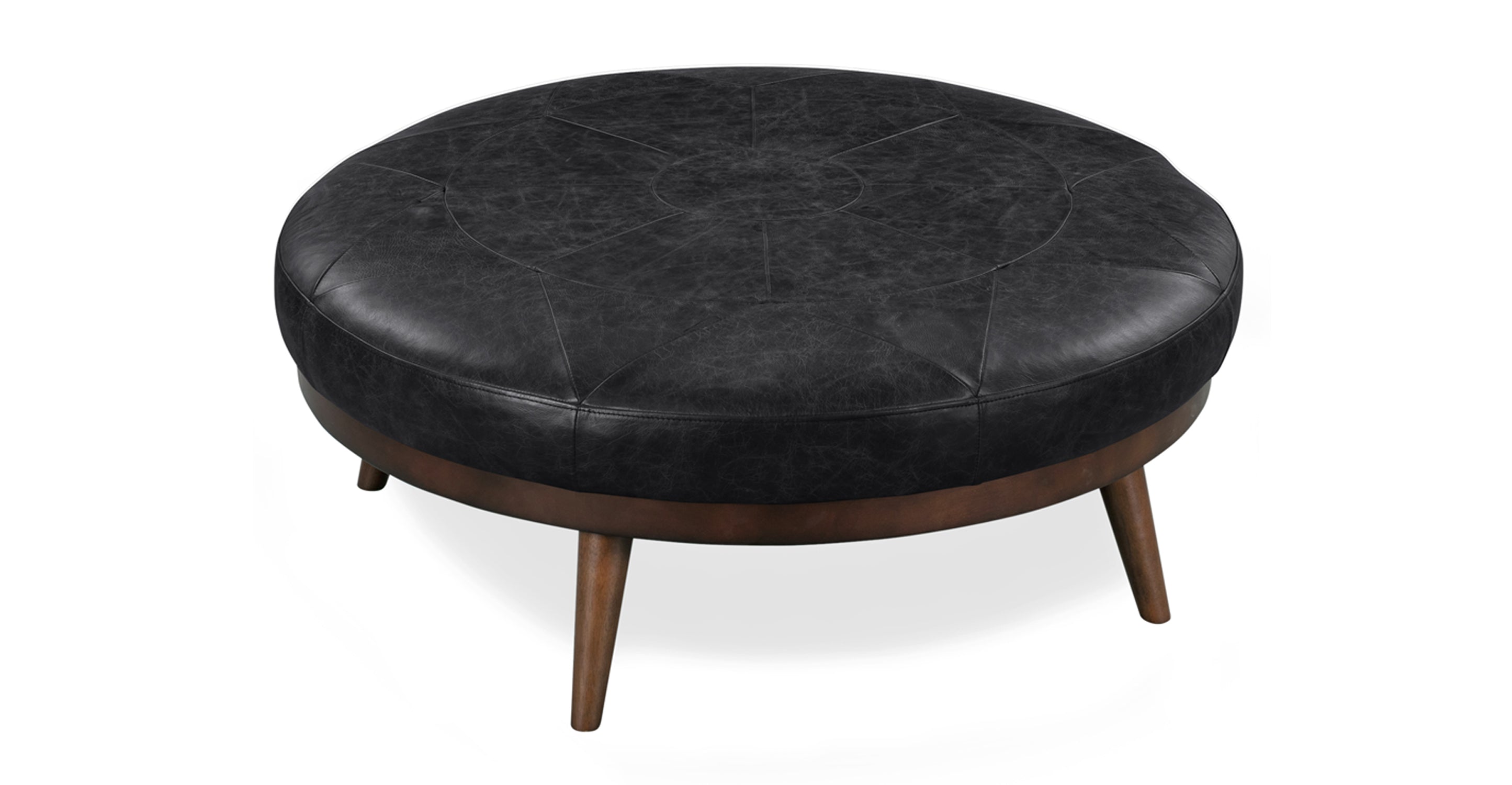 Gio Leather Ottoman