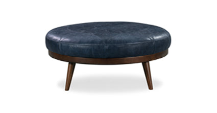Gio Leather Ottoman