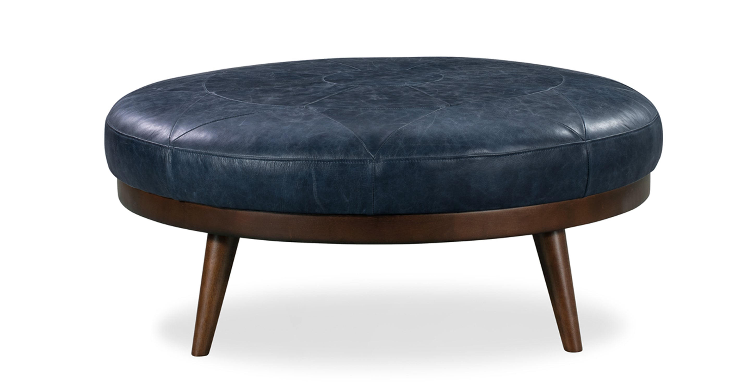 Gio Leather Ottoman