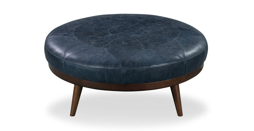 Gio Leather Ottoman