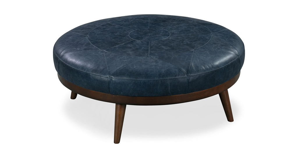 Gio Leather Ottoman
