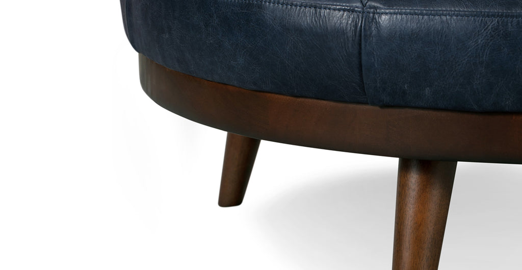 Gio Leather Ottoman