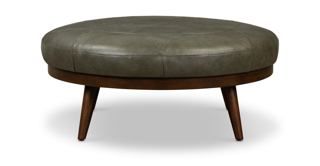 Gio Leather Ottoman