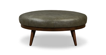 Gio Leather Ottoman