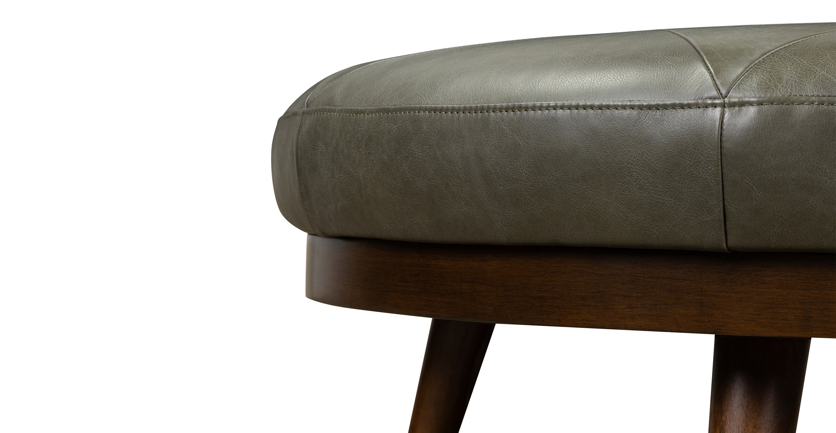 Gio Leather Ottoman