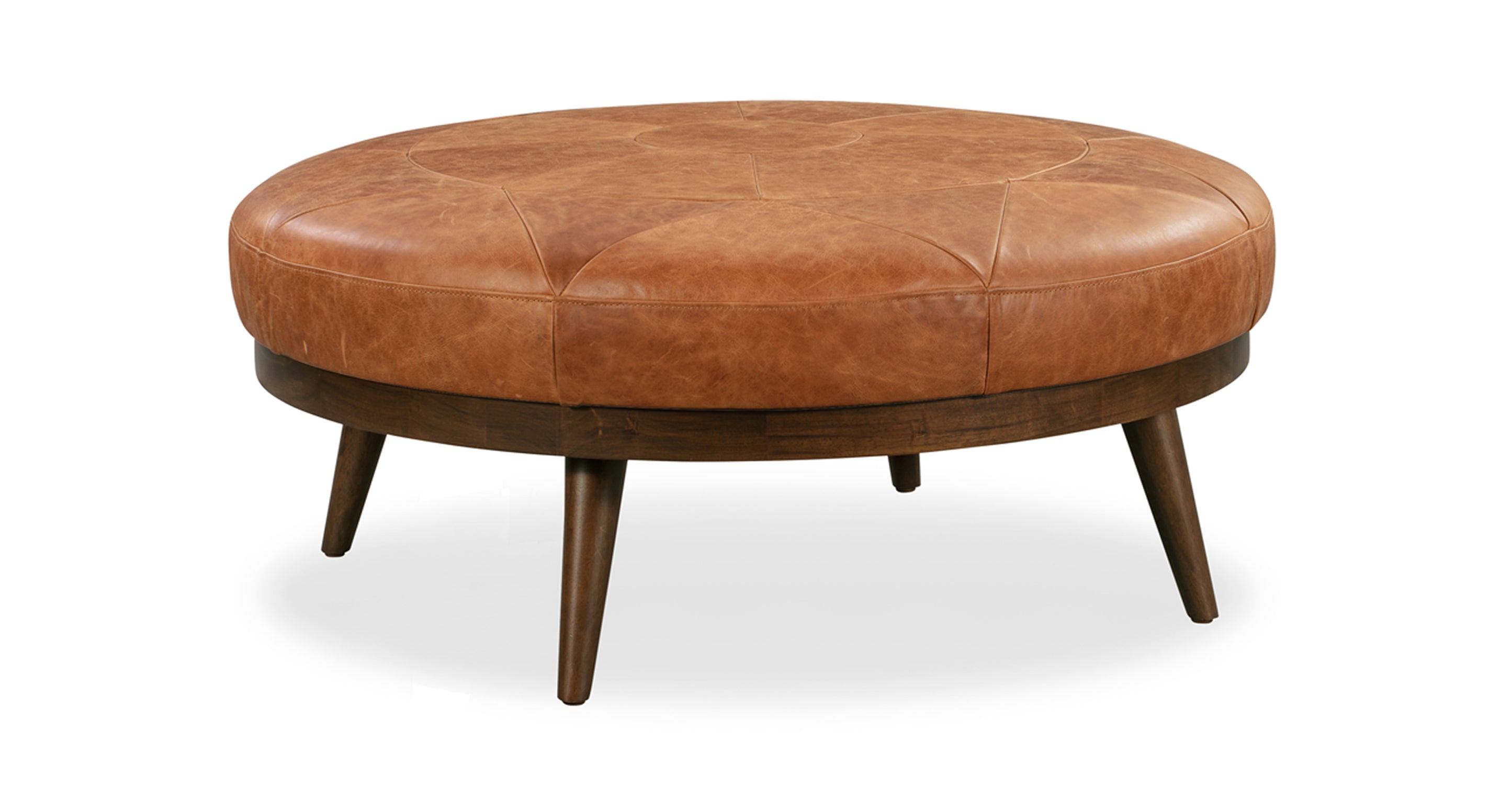 Gio Leather Ottoman