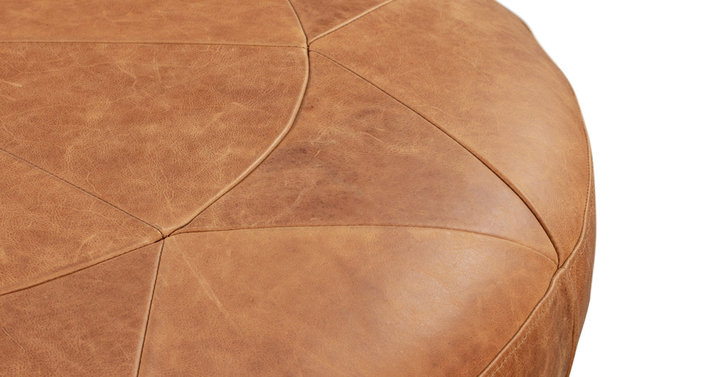 Gio Leather Ottoman