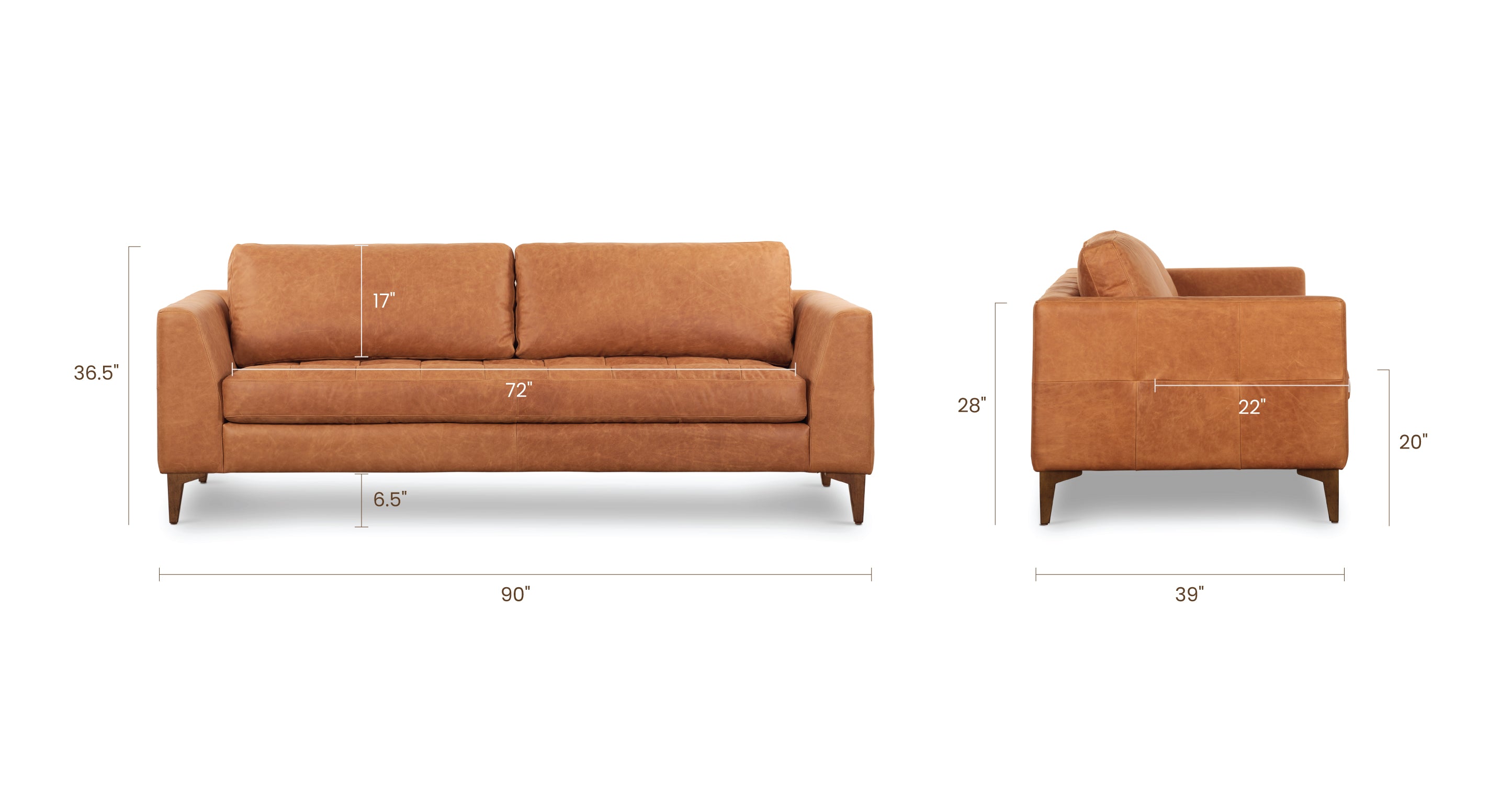 Calle 90" Sofa