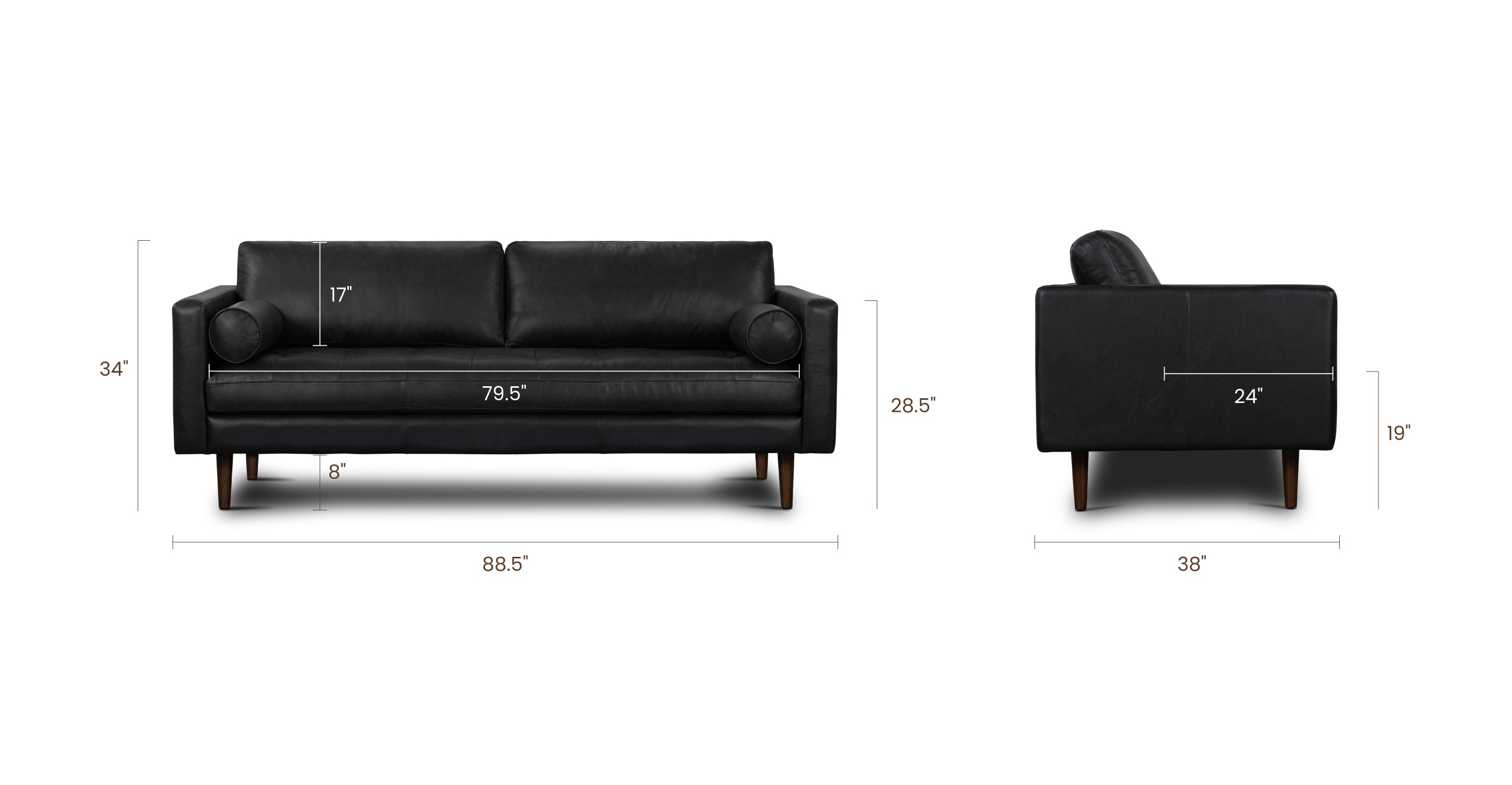Napa 88.5” Sofa