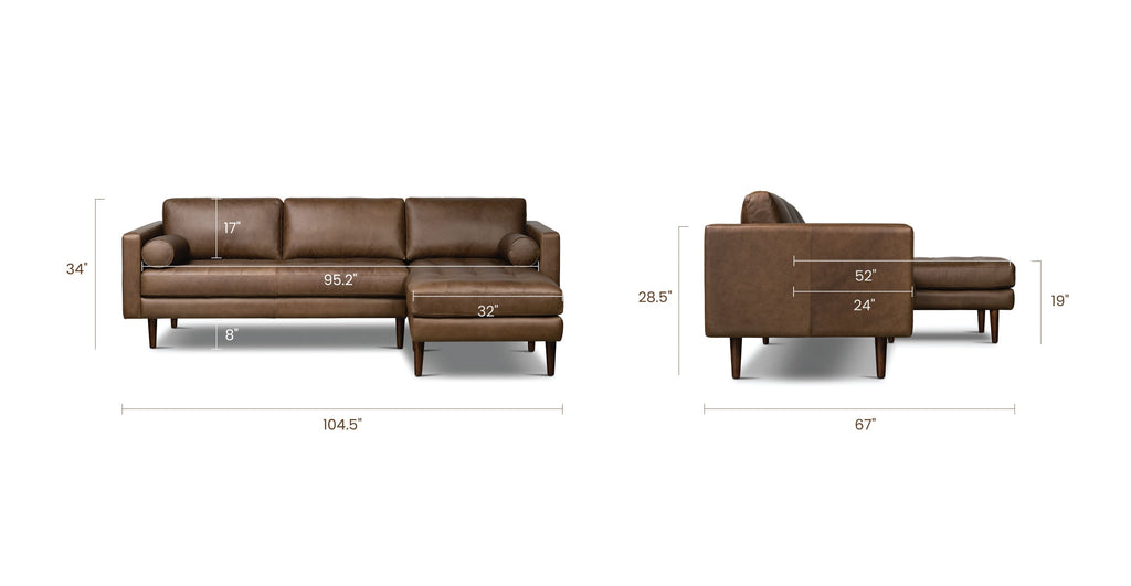 Napa Right-Facing Sectional Sofa