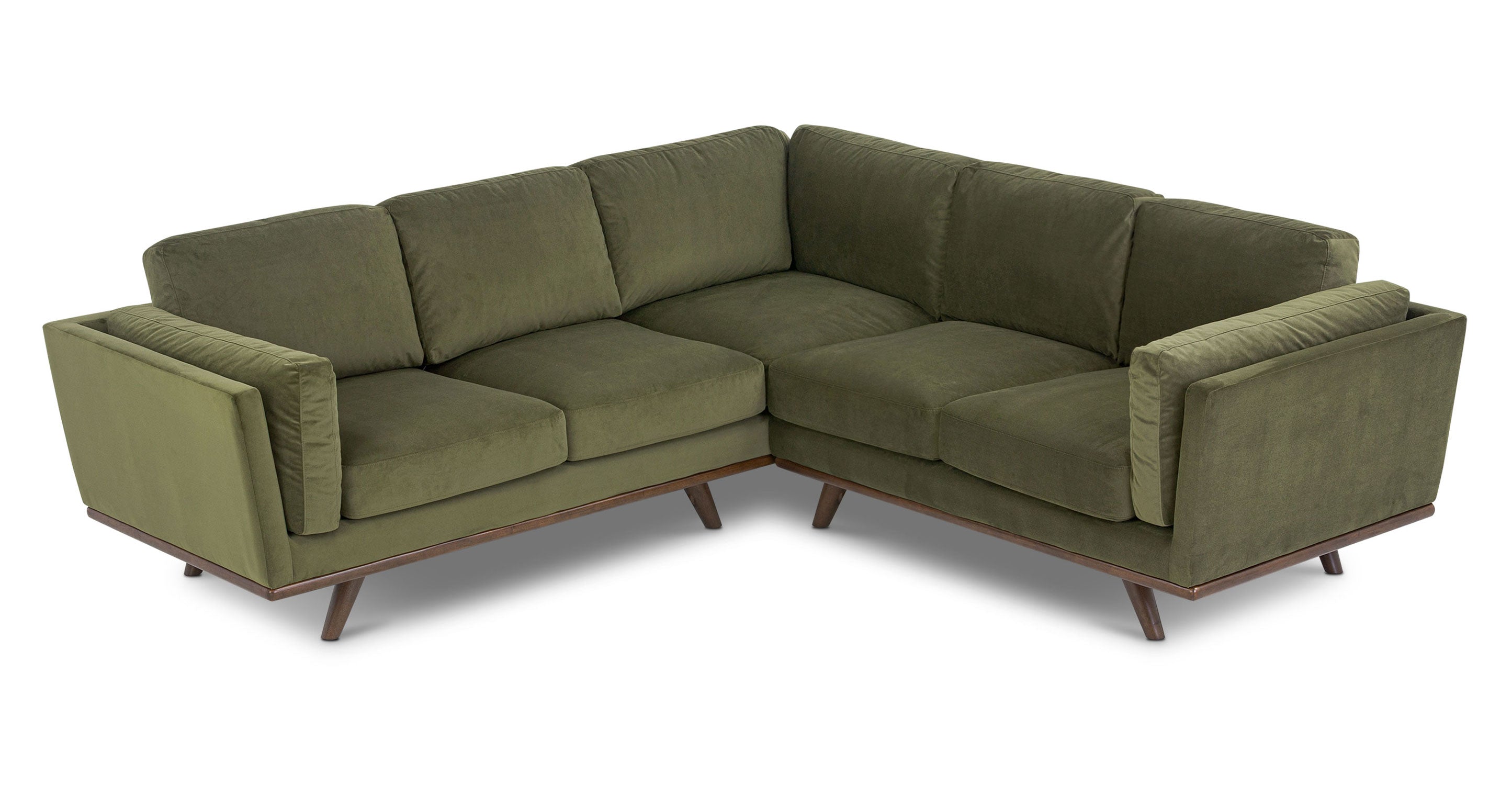 Cadiz Velvet Corner Sectional