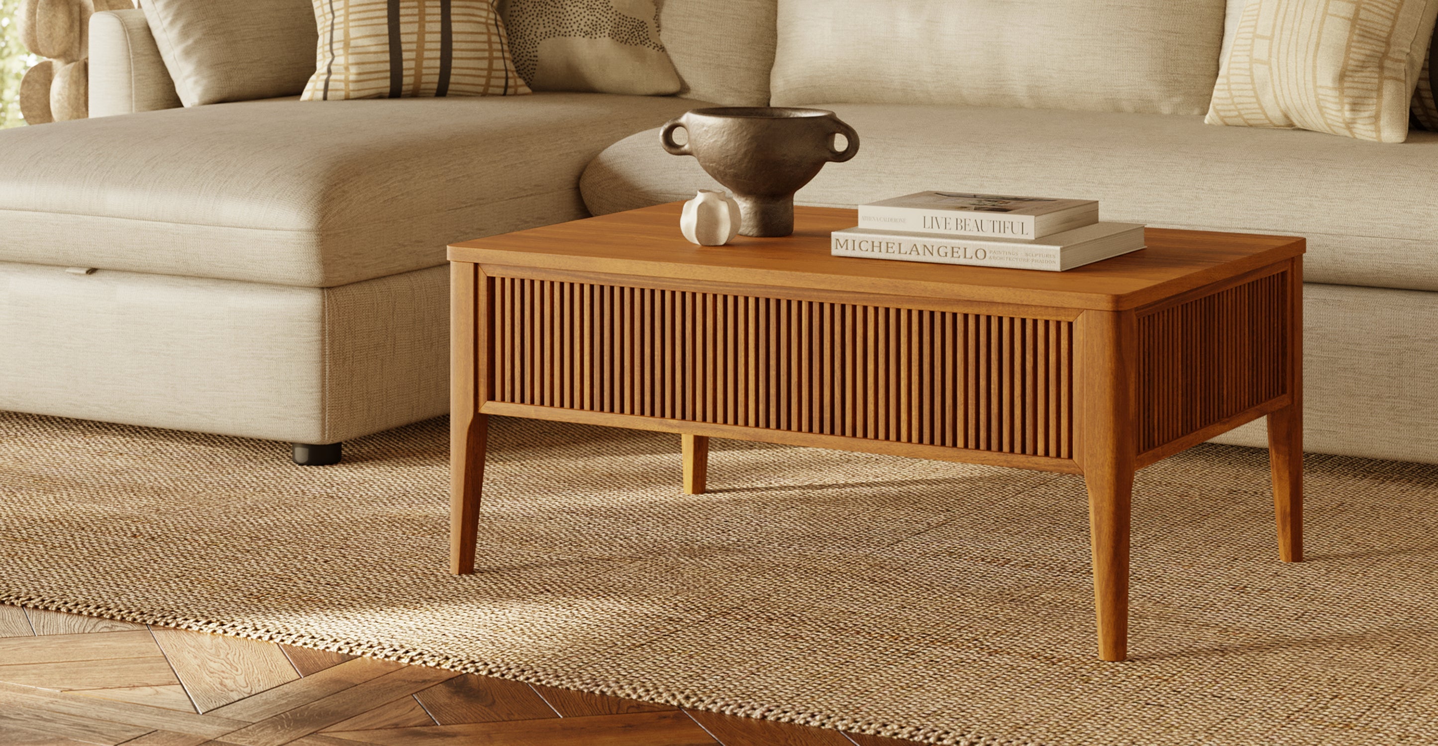 Altira Lift-Top Storage Coffee Table