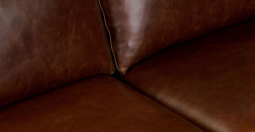 Biltmore Leather Pull-Out Convertible Sleeper Sofa