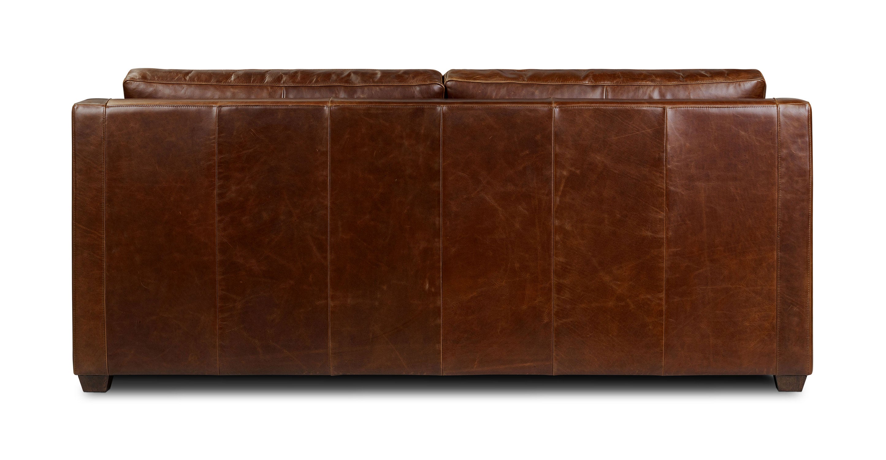 Biltmore Leather Pull-Out Convertible Sleeper Sofa