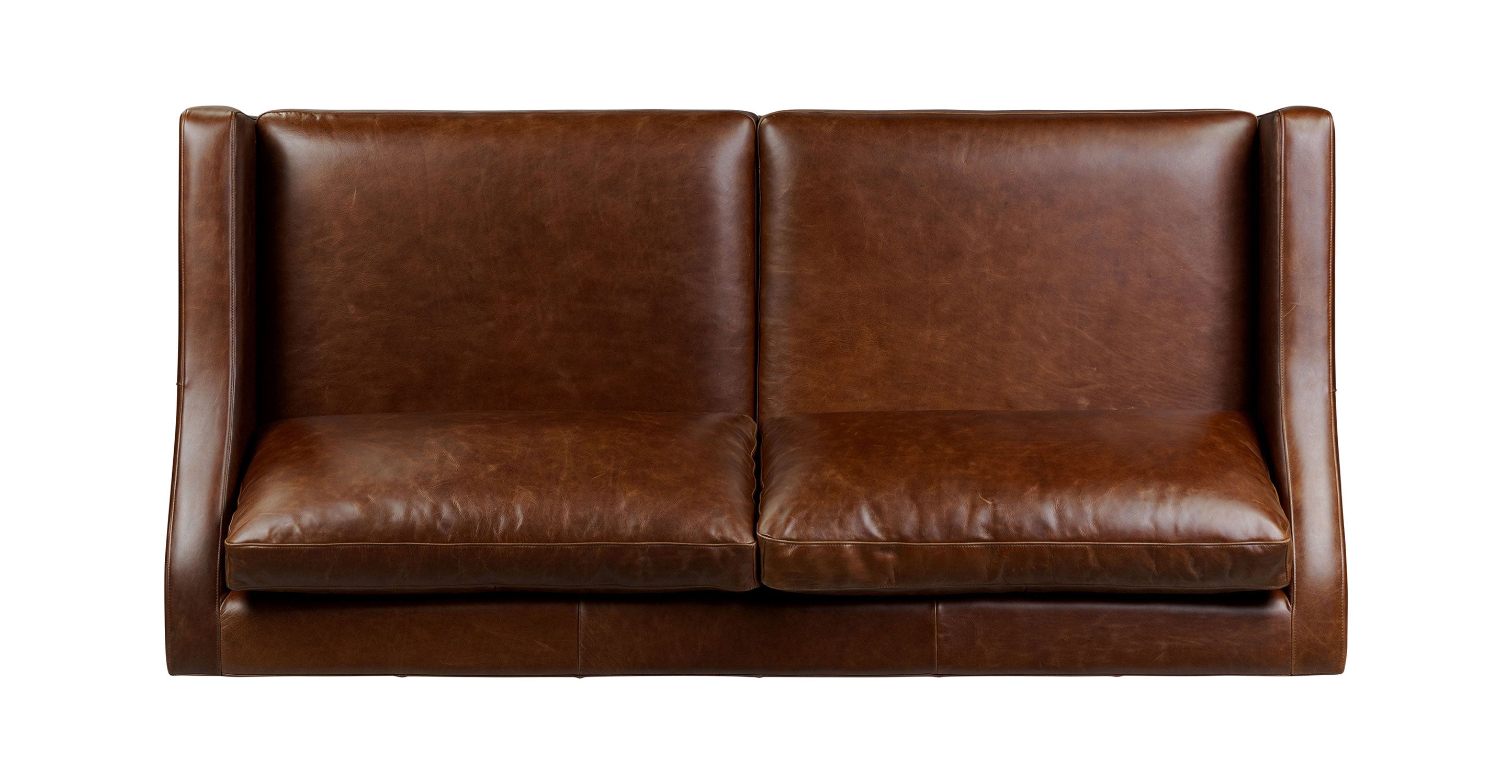 Biltmore Leather Pull-Out Convertible Sleeper Sofa