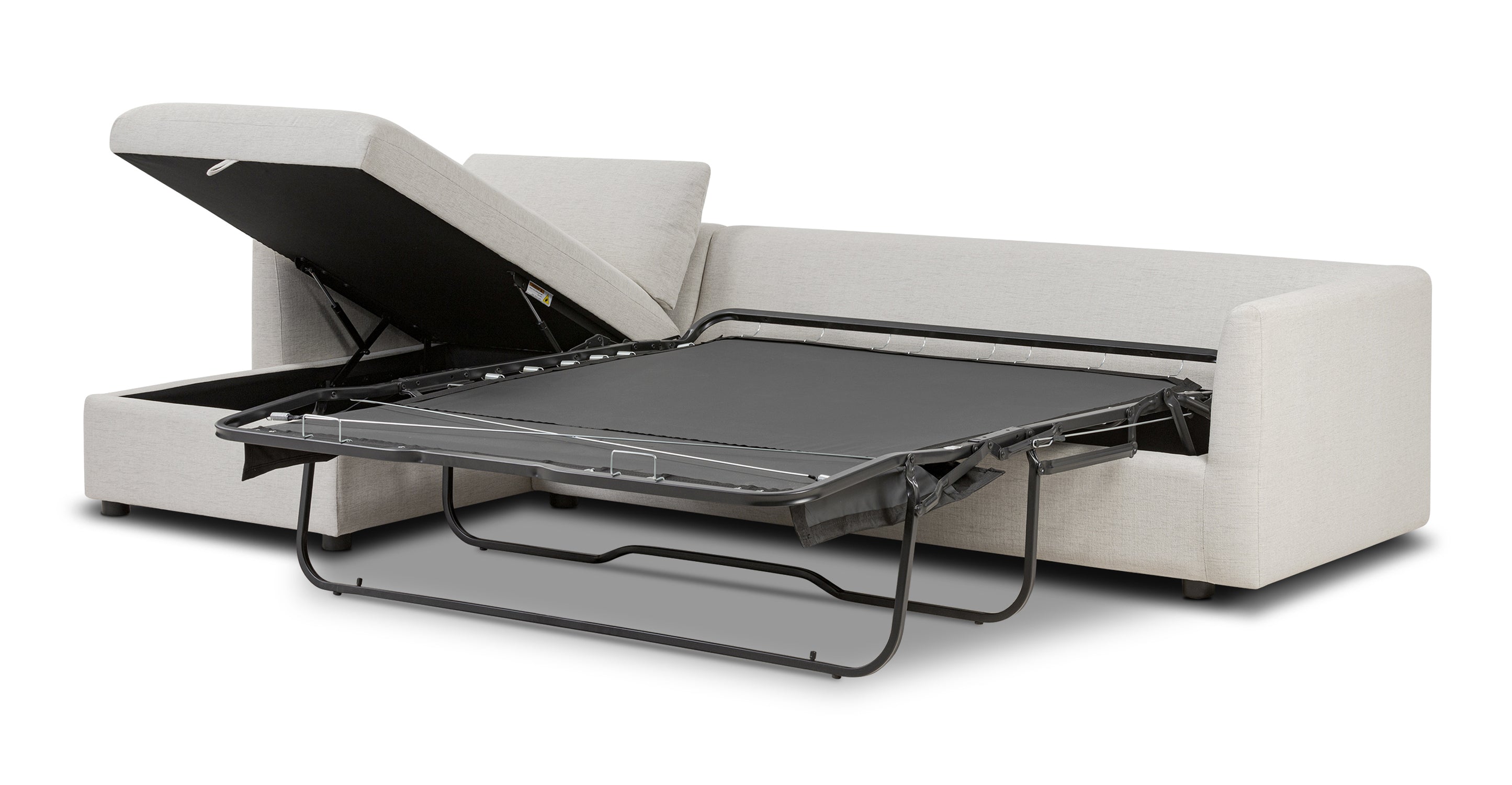 Argos Left-Facing Sleeper Sectional Sofa Bed