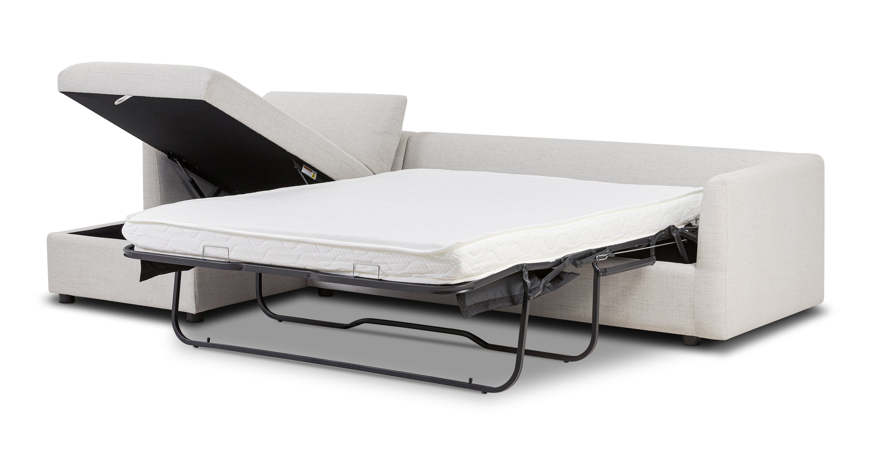 Argos Left-Facing Sleeper Sectional Sofa Bed