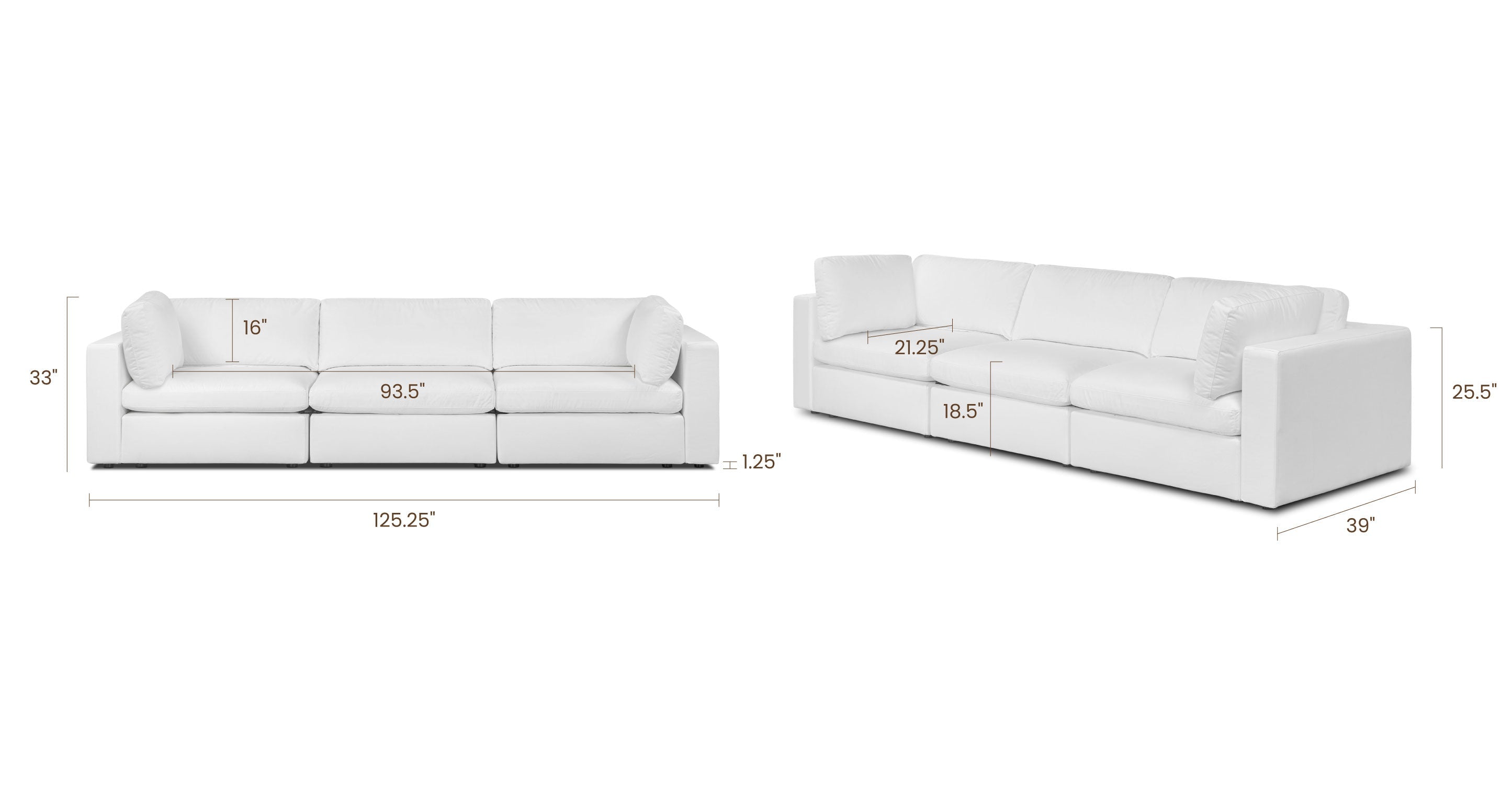3-Seat Vari Modular Sofa