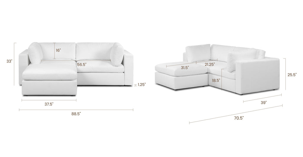3-Seat Vari Modular Sectional